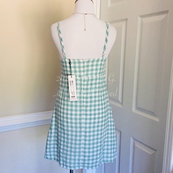 ✨NEW MINKPINK Sage Gingham Dress - Picture 6 of 8